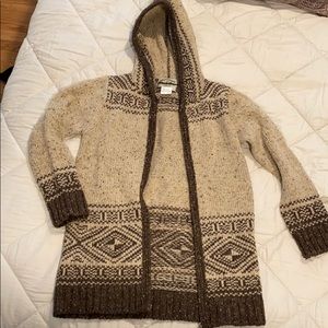 Aran Craft Zip-Up Irish Jacket (100% Wool)